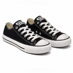 Converse Low Top Sneakers - Black and White
